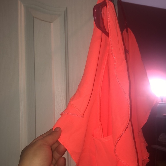 Perfect brunch neon orange dress by GB - Picture 9 of 9